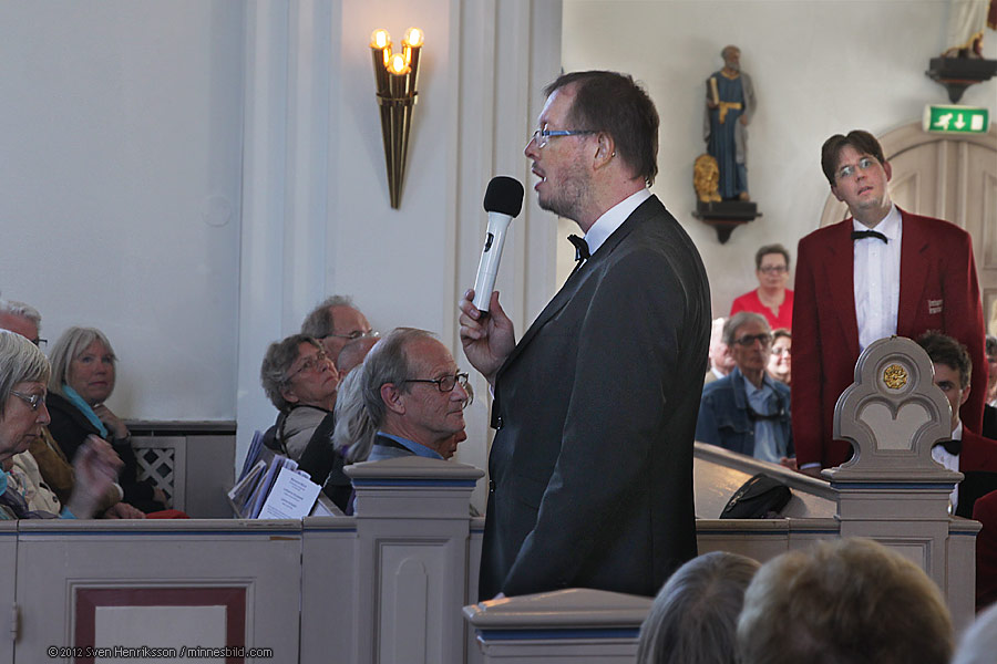 Marianne M�rck Limhamns brassband Lomma kyrkok�r Foto: Sven Henriksson, minnesbild.com