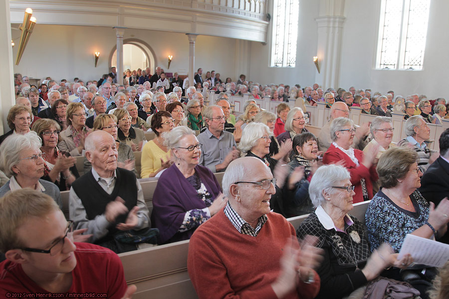 Marianne M�rck Limhamns brassband Lomma kyrkok�r Foto: Sven Henriksson, minnesbild.com