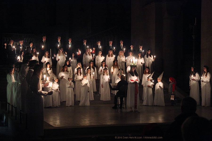 Luciakonsert i Lunds domkyrka 2010 minnesbild.com